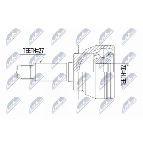 NTY Gelenksatz, Antriebswelle NPZ-SB-027