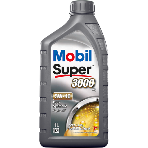 Motor&ouml;l Motoren&ouml;l MOBIL Super 3000 x1 5W-40 - 1 Liter Flasche 151775