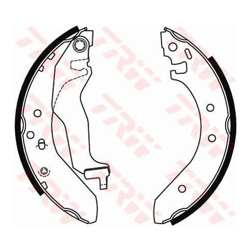 TRW Bremsbackensatz GS6246