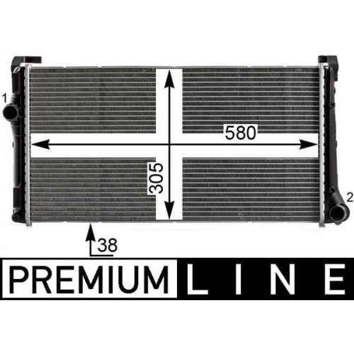 MAHLE K&uuml;hler, Motork&uuml;hlung BEHR *** PREMIUM LINE *** CR 1995 000P