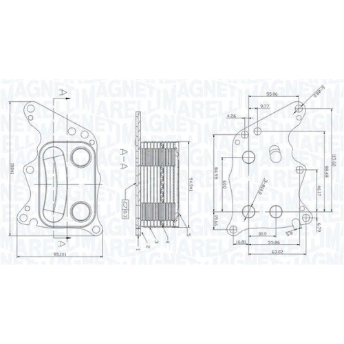 MAGNETI MARELLI &Ouml;lk&uuml;hler, Motor&ouml;l 350300005200