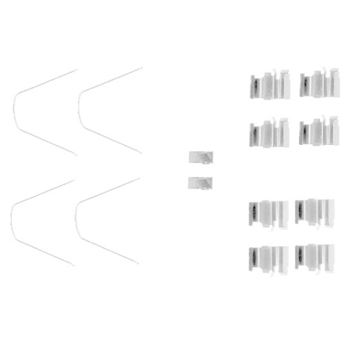 TEXTAR Zubeh&ouml;rsatz, Scheibenbremsbelag 82062000