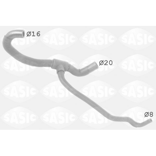 SASIC K&uuml;hlerschlauch