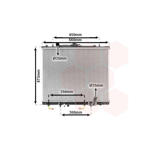 VAN WEZEL K&uuml;hler, Motork&uuml;hlung 32002156