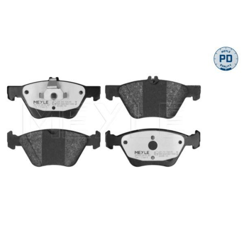MEYLE Bremsbelagsatz, Scheibenbremse MEYLE-PD: Advanced performance and design. 025 216 7020/PD