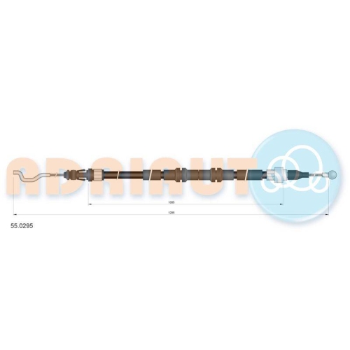 ADRIAUTO Seilzug, Feststellbremse 55.0295