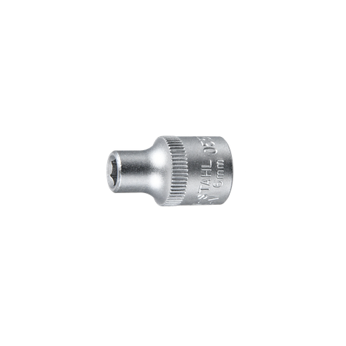 Steckschl&uuml;sseleinsatz, 3/8 Zoll 6 mm SW Stahl 05501SB