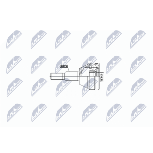 NTY Gelenksatz, Antriebswelle NPZ-CH-028