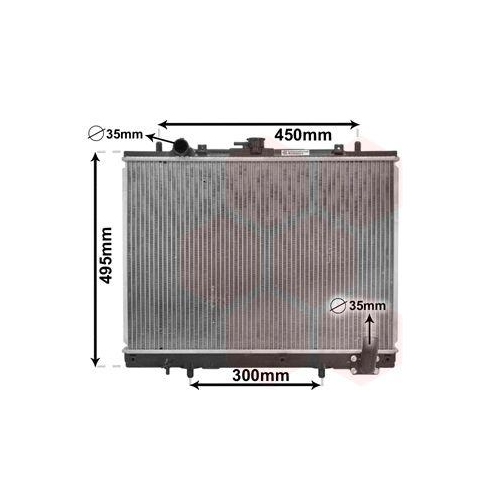 VAN WEZEL K&uuml;hler, Motork&uuml;hlung 32002161