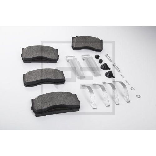 PE Automotive Bremsbelagsatz, Scheibenbremse 086.335-00A