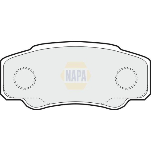 NAPA Bremsbelagsatz, Scheibenbremse NAPA NBP1178