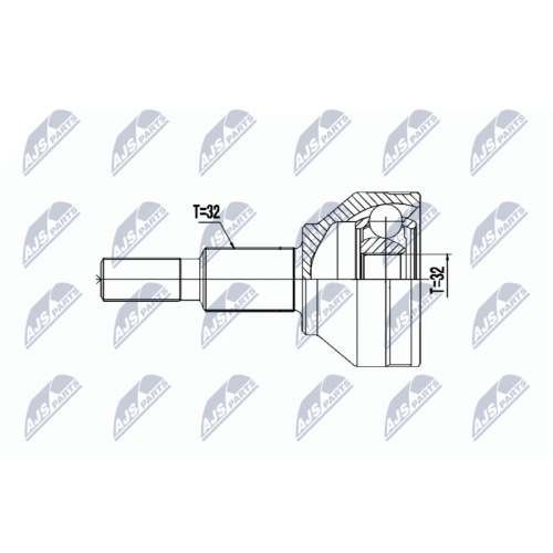 NTY Gelenksatz, Antriebswelle NPZ-CH-029