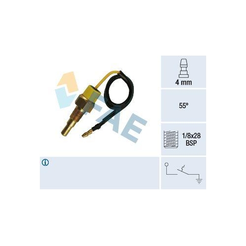 FAE Temperaturschalter, K&uuml;hlmittelwarnlampe 35790