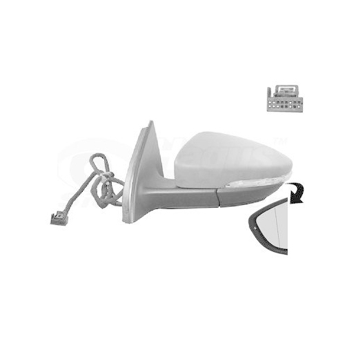 VAN WEZEL Au&szlig;enspiegel * HAGUS * 5740817