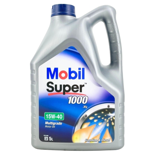 Motor&ouml;l Mobil Super 1000 X1 15W-40 Motor&ouml;l VW B 229.1 API SN SM SL SJ CF 5 Liter