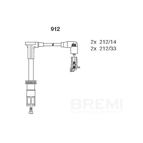 BREMI Z&uuml;ndleitungssatz 912