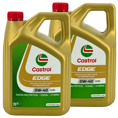 Motor&ouml;l Motoren&ouml;l Castrol Edge 0W-40 A3/B4 VW MB 229.5 BMW Longlife RN 8 Liter