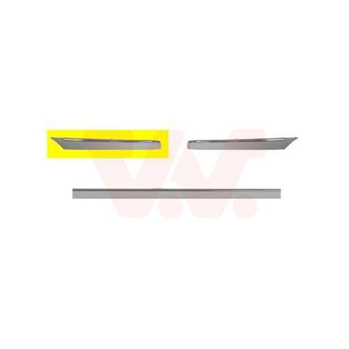 VAN WEZEL Zier-/Schutzleiste, Sto&szlig;f&auml;nger 3032551