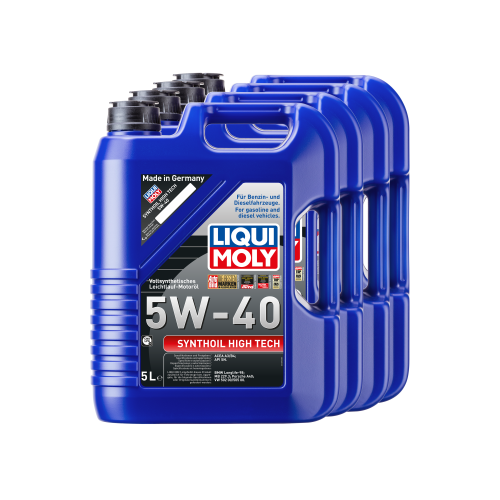 Liqui Moly Synthoil High Tech, 5W-40 Motor&ouml;l, 20-Liter 4 Kanister, Art.Nr. 1307