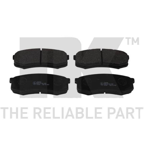 NK Bremsbelagsatz, Scheibenbremse 224538