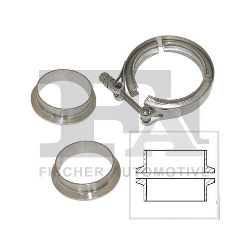 FA1 Rohrverbinder, Abgasanlage