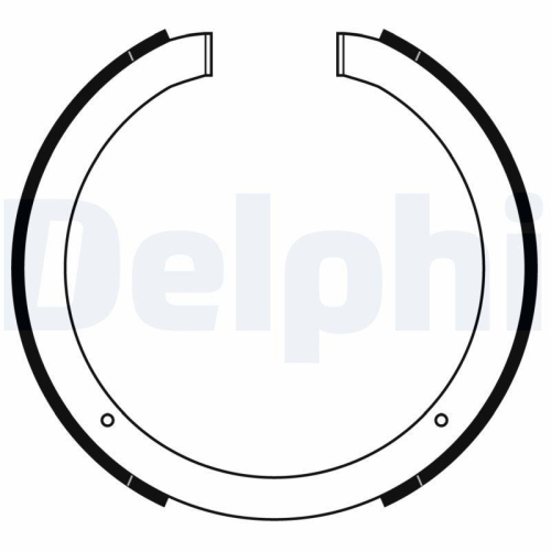 DELPHI Bremsbackensatz LS2168