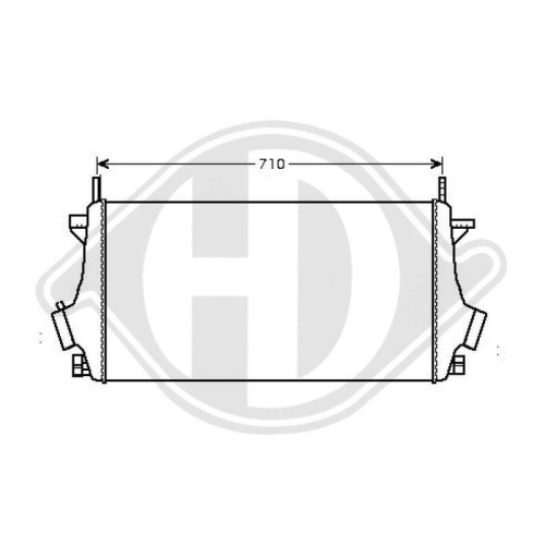 DIEDERICHS Ladeluftkühler DIEDERICHS Climate
