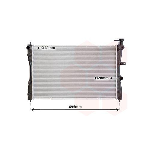 VAN WEZEL K&uuml;hler, Motork&uuml;hlung 32002172