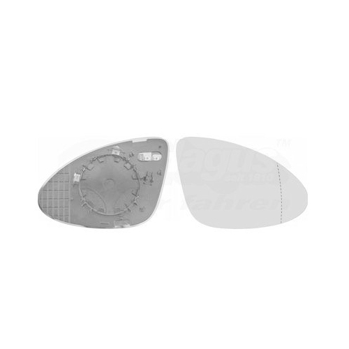 VAN WEZEL Spiegelglas, Au&szlig;enspiegel * HAGUS * 7422838