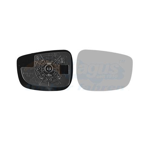 VAN WEZEL Spiegelglas, Au&szlig;enspiegel * HAGUS * 2791832