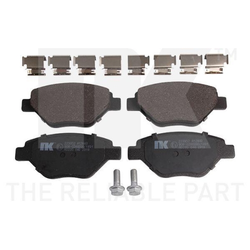 NK Bremsbelagsatz, Scheibenbremse 223952