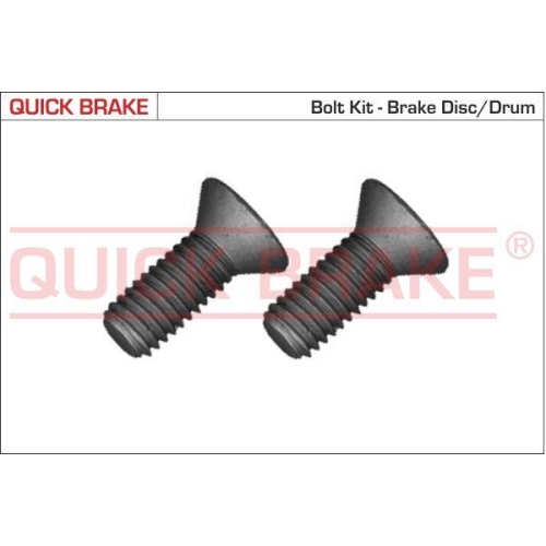 QUICK BRAKE Schraubensatz, Bremsscheibe 11676K