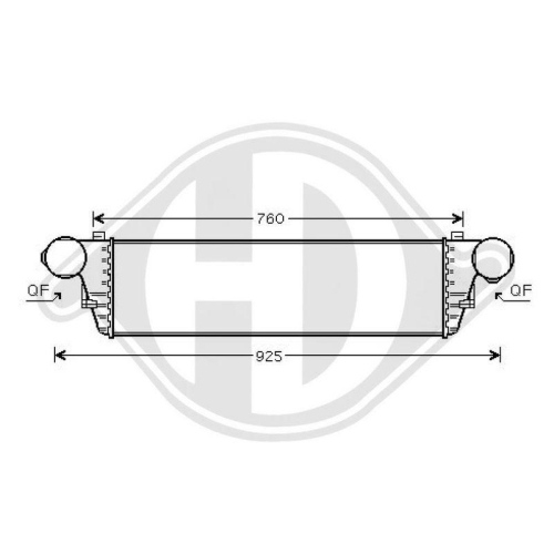 DIEDERICHS Ladeluftkühler DIEDERICHS Climate