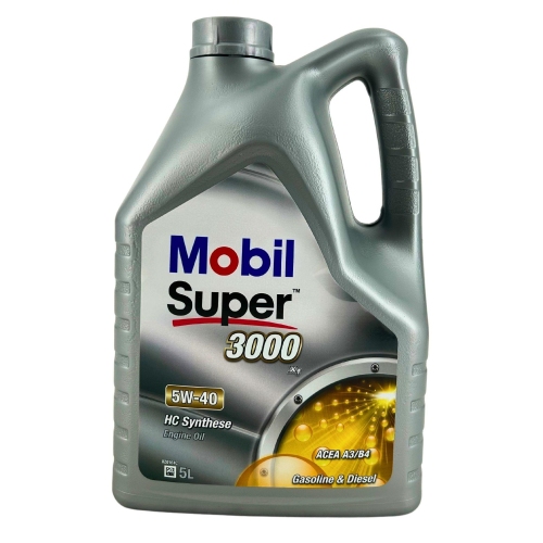 Motor&ouml;l Motoren&ouml;l Mobil Super 3000 X1 5W-40 5Liter Kanister Opel MB 229.3 150565