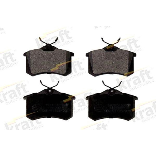 KRAFT Automotive Bremsbelagsatz, Scheibenbremse 6010092