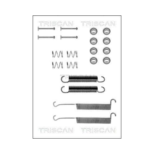 TRISCAN Zubeh&ouml;rsatz, Bremsbacken 8105 272285