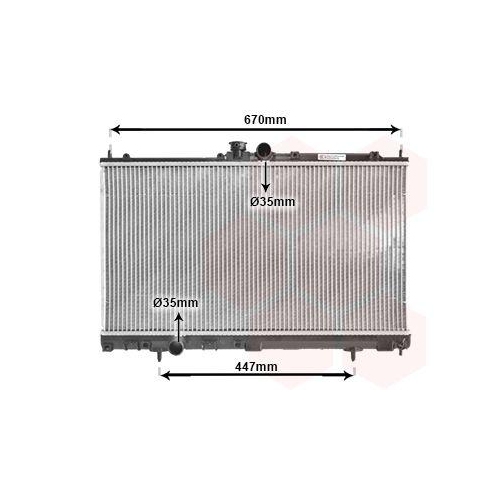 VAN WEZEL K&uuml;hler, Motork&uuml;hlung 32002195