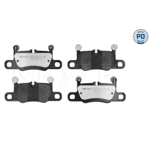 MEYLE Bremsbelagsatz, Scheibenbremse MEYLE-PD: Advanced performance and design. 025 256 9114/PD