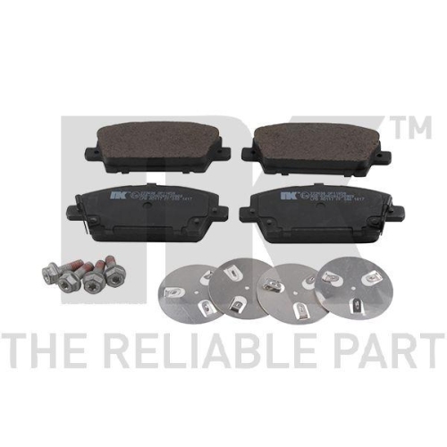 NK Bremsbelagsatz, Scheibenbremse 222638