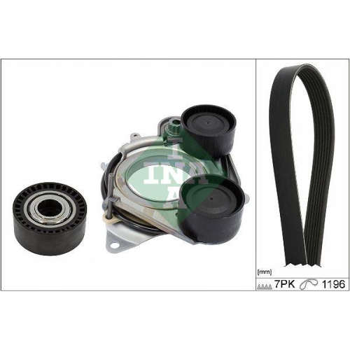 Schaeffler INA Keilrippenriemensatz 529 0542 10