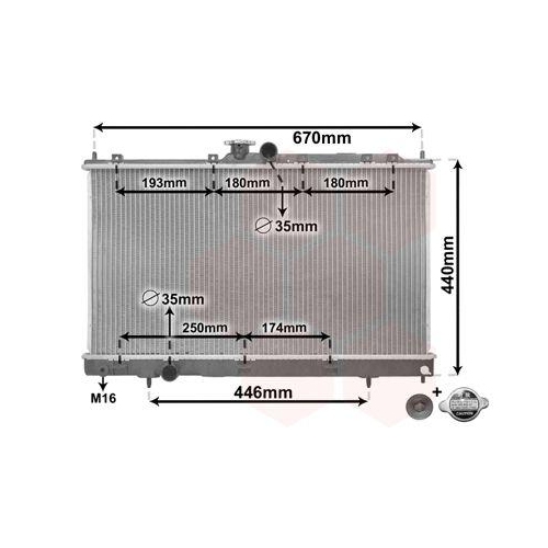 VAN WEZEL K&uuml;hler, Motork&uuml;hlung *** IR PLUS *** 32002199