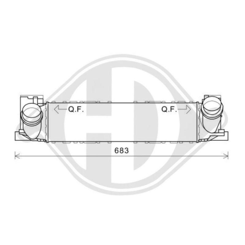 DIEDERICHS Ladeluftkühler DIEDERICHS Climate