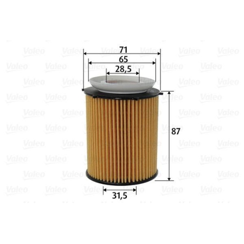 VALEO Ölfilter 586618