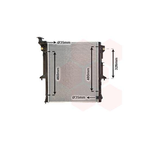 VAN WEZEL K&uuml;hler, Motork&uuml;hlung 32002202