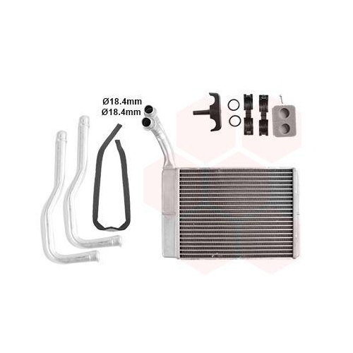 VAN WEZEL W&auml;rmetauscher, Innenraumheizung *** IR PLUS *** 09006330