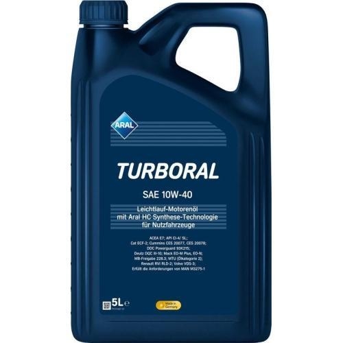 Aral Motor&ouml;l Motoren&ouml;l Turboral 10W-40 5 Liter Kanister 15F45C