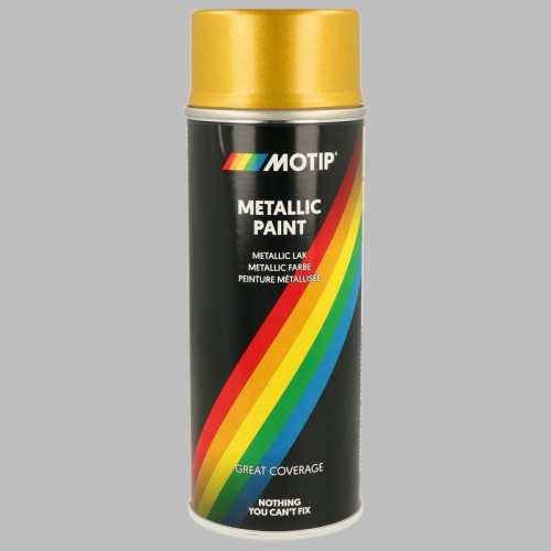 Effektlack Spraydose Farbdose Metallic gold 400 ml MOTIP 04047