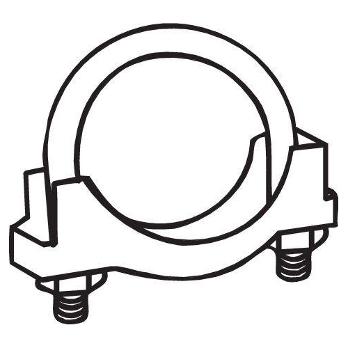 BOSAL Klemmstück, Abgasanlage 250-158