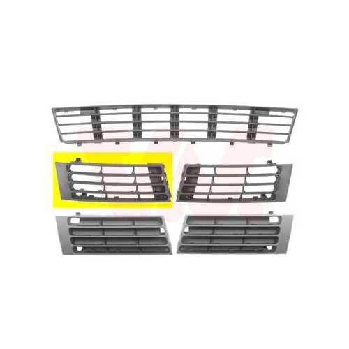 VAN WEZEL Lüftungsgitter, Stoßfänger 0324592