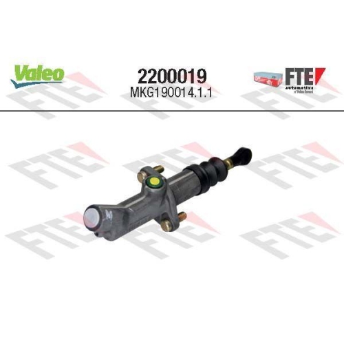 VALEO Geberzylinder, Kupplung FTE CLUTCH ACTUATION 2200019